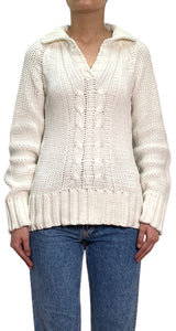 Sweater Tejido Blanco