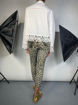 Blusa Blanca Crochet