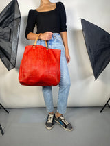 Bolsa De Mano Roja CH