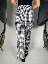 Pantalón Cuadros Blanco y Negro