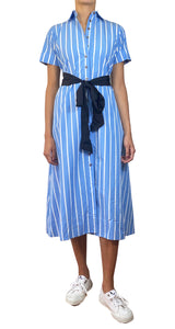 Vestido Camisero Rayas