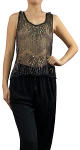 Polera Gaza Mostacillas