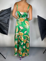 Vestido Verde Estampado