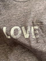 Polera Gris Love
