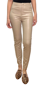 Pantalón Cuero Vegano