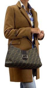 Cartera de Hombro Café