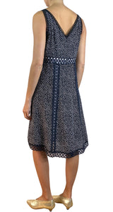 Vestido Lunares Seda