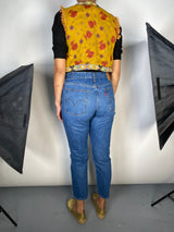 Chaqueta sin Mangas Bordada