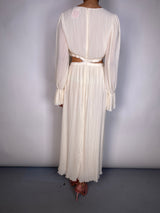 Vestido Cut Out Champagne