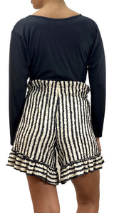 Shorts Rayas Lana