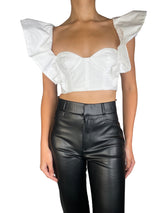 Crop Top Blanco