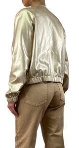 Chaqueta Bomber Dorada