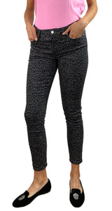 Pantalón Denim Animal Print