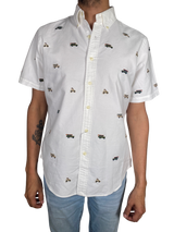 Camisa Blanca Bordada