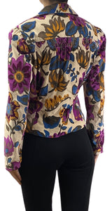 Blazer Gotelé Flores