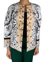 Chaqueta Jacquard Multicolor