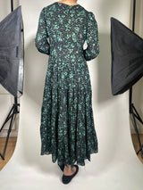 Vestido Multicolor De Flores