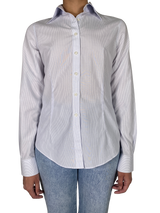 Camisa Rayas Blanco Y Azul