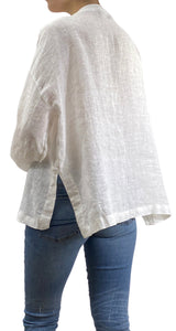 Blusa Lino Blanco