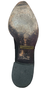 Botines Negros En Punta