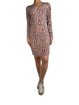 Vestido Seda Estampado