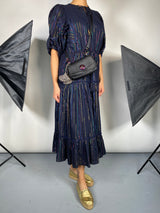 Bandolera Cuero Negro