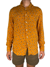 Camisa Terracota Estampado