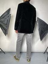 Blazer Velvet Negro
