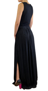 Vestido Maxi Plisado