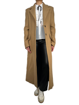 Abrigo Lana Beige