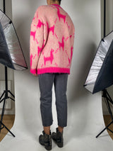 Sweater Rosado Mohair