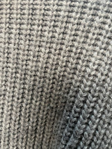 Sweater Gris Tejido