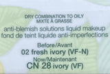 Anti-Blemish Solutions Liquid Makeup CN 28 Ivory (VF)