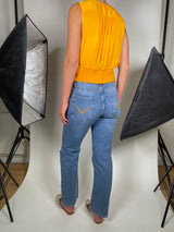 Blusa Cruzada Amarilla