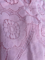 Vestido Encaje Rosado