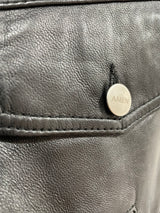 Chaqueta Ecocuero Negro