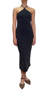 Vestido Negro Francisca Larrain x Falabella