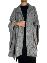 Abrigo Poncho Oversize