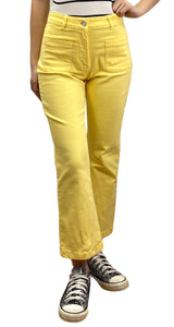 Pantalón Denim Amarillo