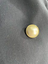 Blazer Botones Perlas