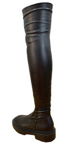 Botas Largas Cuero Vegano