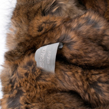 Chaqueta Kay Georgia Mapache Y Marmota