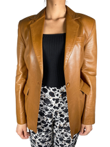 Blazer Cuero Café