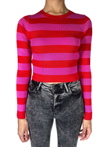 Sweater Rayas Bicolor