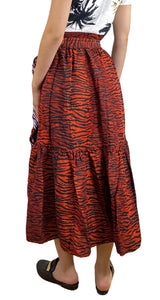 Falda Midi Animal Print Kenzo x H&M