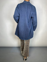 Tapado Azul Algodón Orgánico