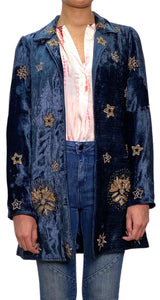 Chaqueta Velvet Azul