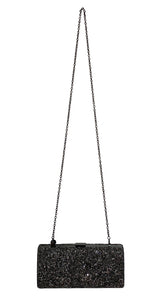 Clutch Plateado Brillante