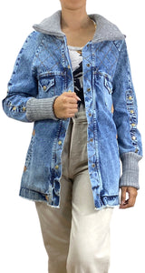 Chaqueta Larga Denim