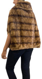 Poncho Piel Sintética